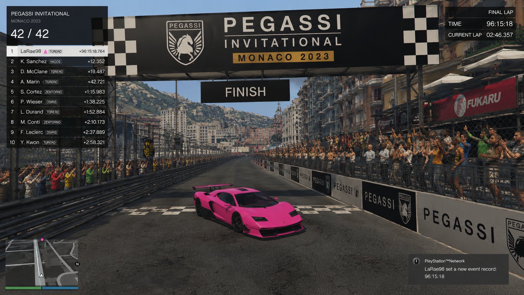 LaRae98 Pegassi Invitational